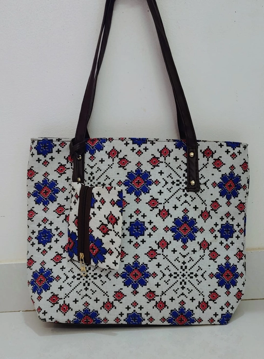 Shopping Bag , white color
