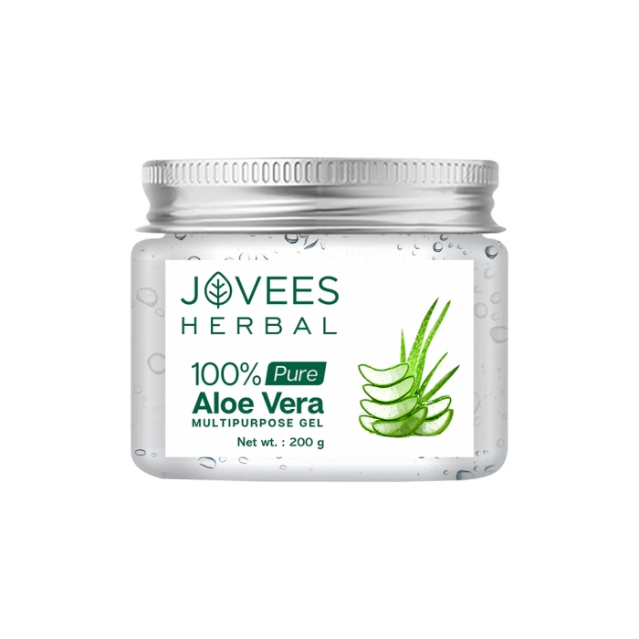 Jovees 100% Pure Aloe Vera Multipurpose Gel | For Face, Skin & Hair