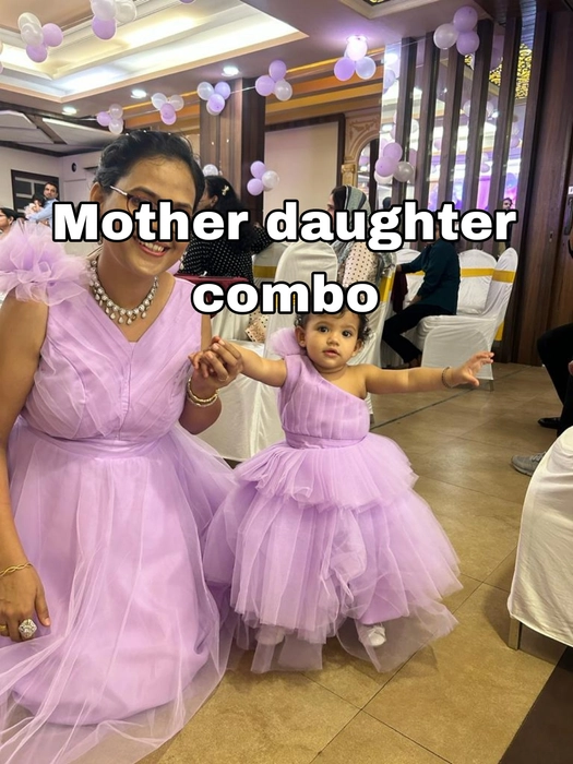 Lehenga Choli | Mother Daughter Combo Dress | Freeup