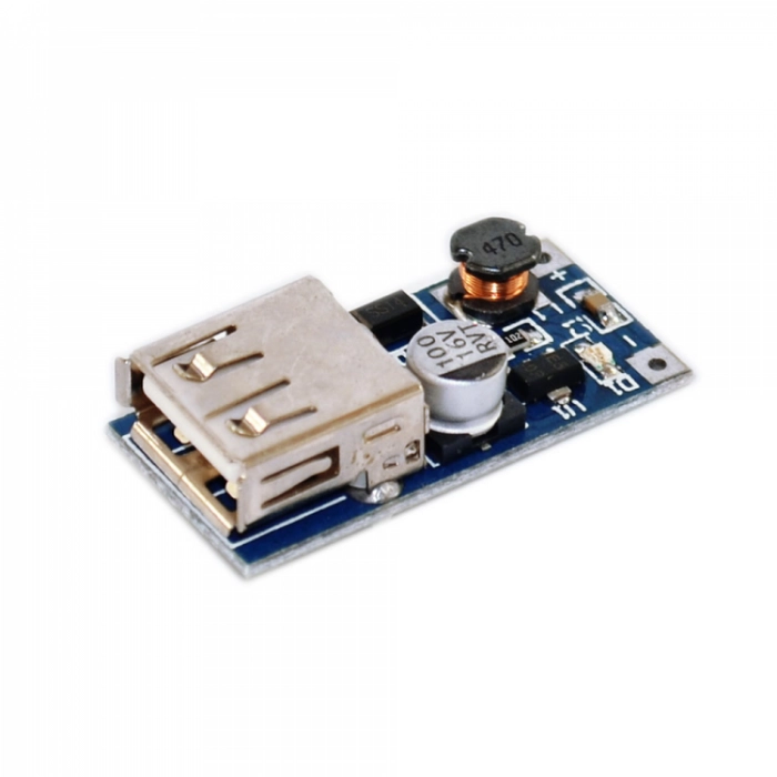 Mini DC-DC Boost Converter 0.9V ~ 5V to 5V 600MA USB Output Step Up Module