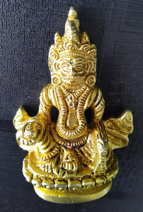 Brass Kuber ji (Small Size) 350 gms