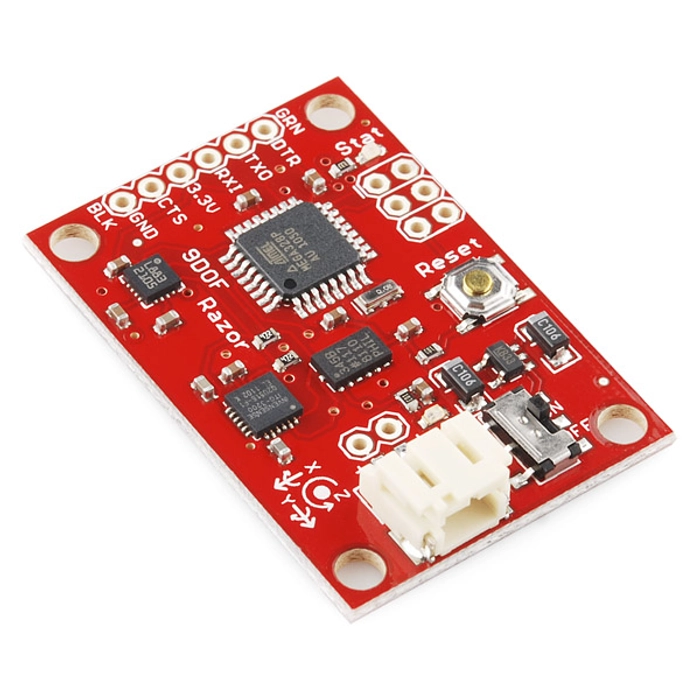 9 DEGREES OF FREEDOM - RAZOR IMU WITH AHRS - SPARKFUN