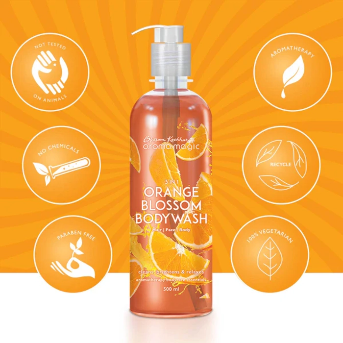 3 in 1 Orange Blossom Body Wash