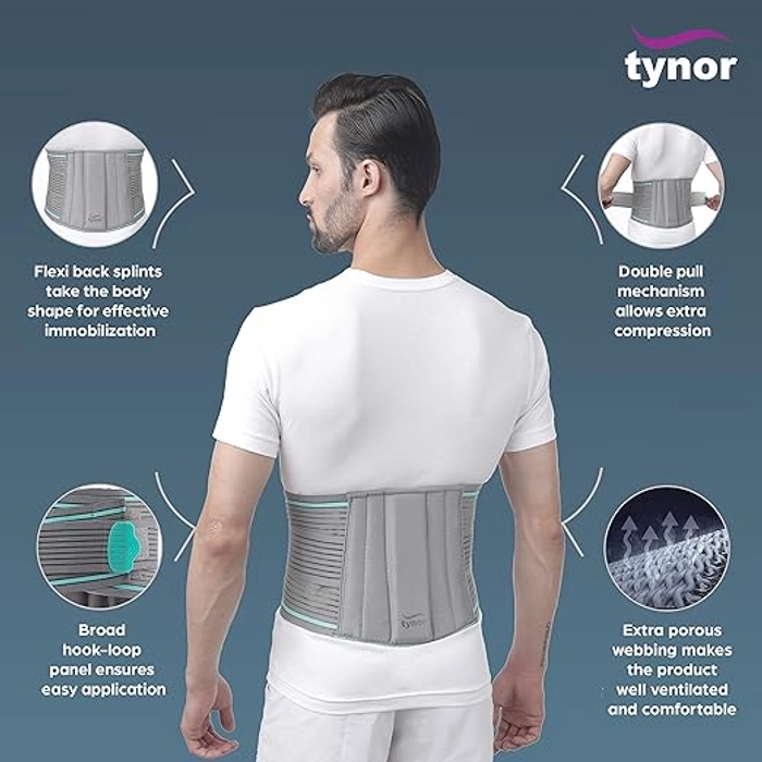 TYNOR Lumbo Sacral Belt, Grey