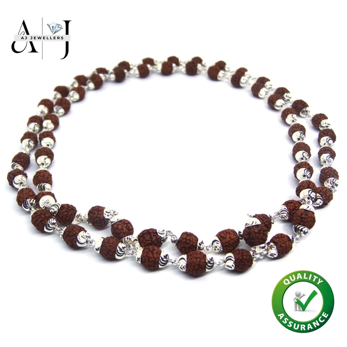 RUDRAKSHA (MALA) Natural Rudraksha Mala - Lab Certified Rudraksha Mala ...