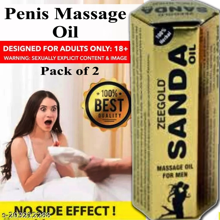 ZeeGold Sandda Oil for men-Pack of 2