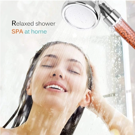 Pommeau de Douche, Magichome Pommeau Douche Anti Calcaire Économiseur d'Eau Haute Pression Filtre à Système de Filtrage Ionique (Douchettes 2 Filtration)