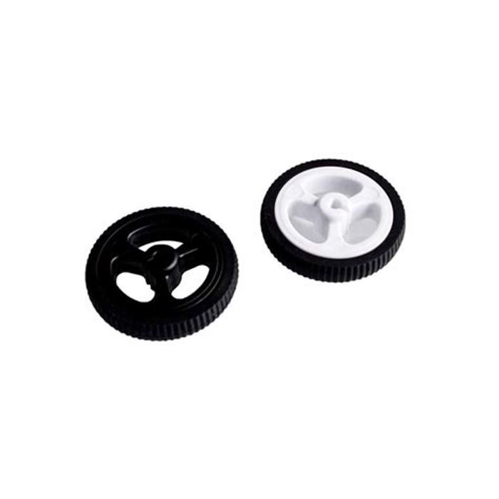 2pcs x Small Rubber Wheel for N20 Motor