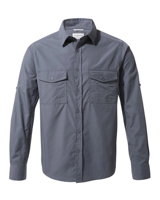 Mens Casual Shirts Outdoor Light Weight Men Long Sleeve Hiking Shirt With  UV Protection From Peanutoil, $35