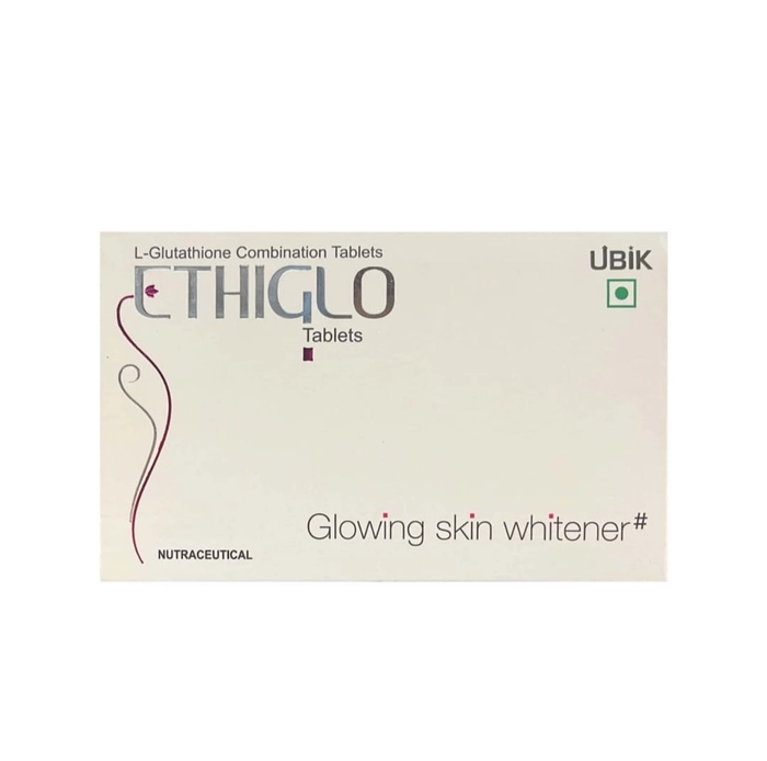 Ethiglo Skin Whitening Tablets Strip of 10