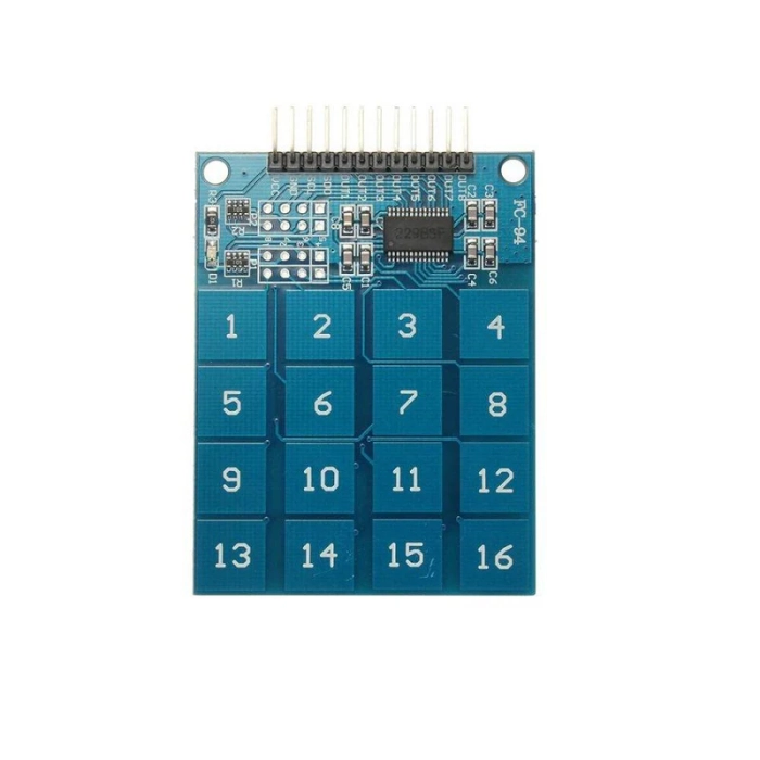 Capacitive Sixteen point Touch Module based on TTP229