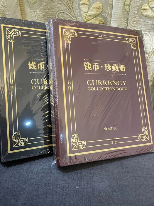 CURRENCY COLLECTION ALBUM BINDER