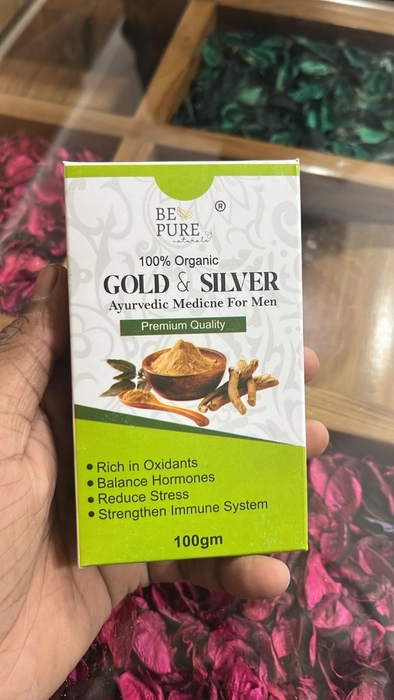 Golden and Silver Ayurvedic Medicine for Men