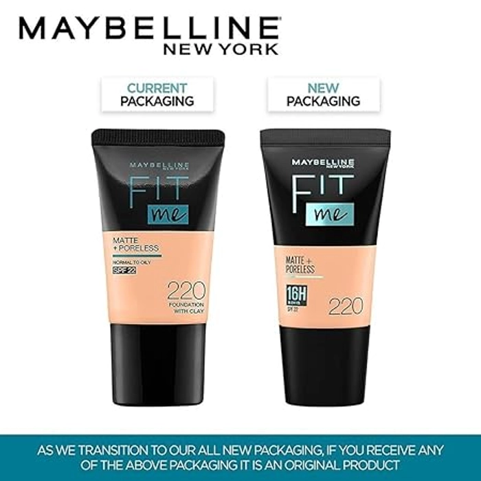 Maybelline Fit Me Foundation 220(Natural Beige) - 18ml