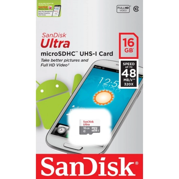 Micro SD/SDHC 16GB Class 10 Memory Card (Up to 98MB/s Speed)