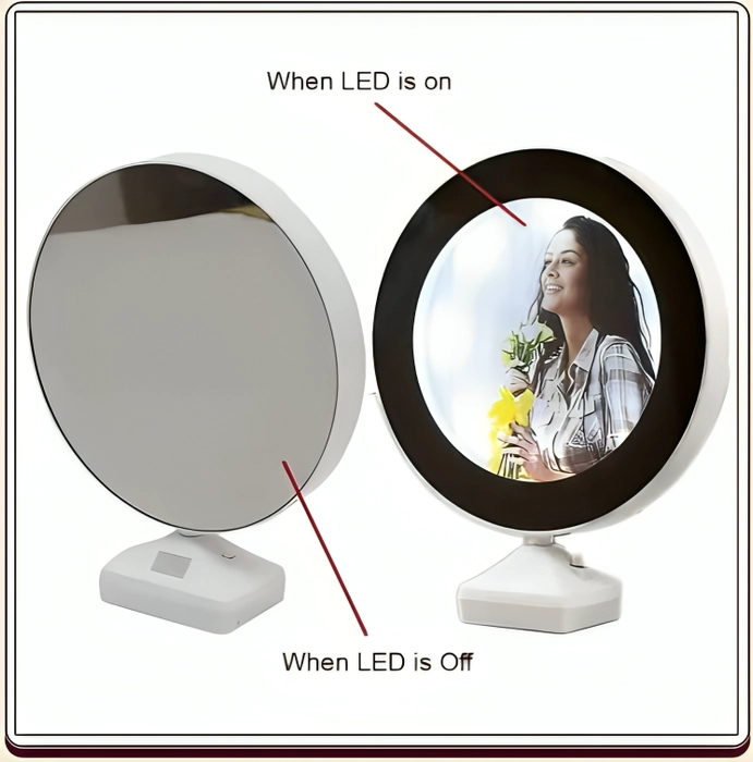 Round Shape Magic Mirror Frame