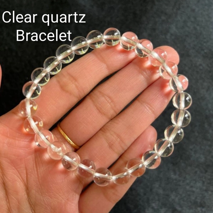 Clear Quartz Bracelet – Clarity, Energy & Healing