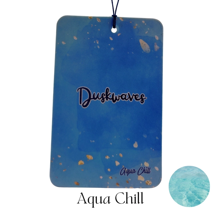 DuskWaves Long-Lasting Eco-Friendly Handmade Car Air Fresheners - Pack of 5 | Hanging Essential Oil-Scented Fresheners