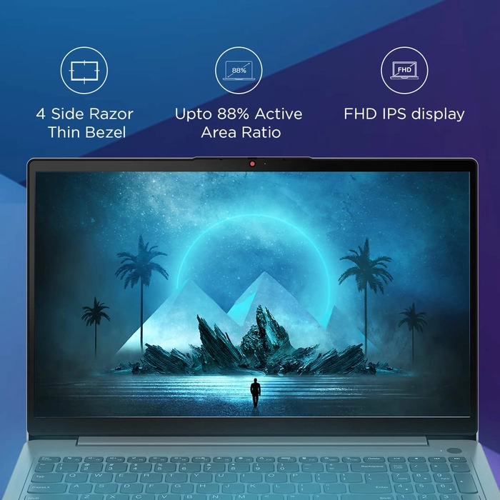 Lenovo IdeaPad Slim 3 15IAU7 – Intel i3-1215U | 8GB RAM | 512GB SSD | 15.6" FHD | Arctic Grey | Win 11 Home | 82RK019DIN