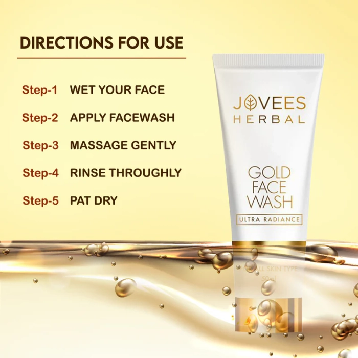 Jovees Ultra Radiance Gold Face Wash