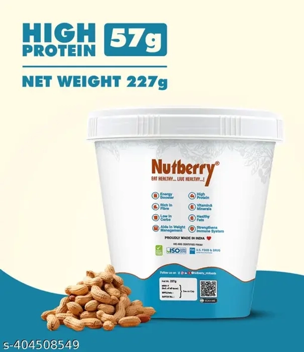 NUTBERRY CHOCOLATE CRUNCHY 227GM + CLASSIC CREAMY 227GM COMBO