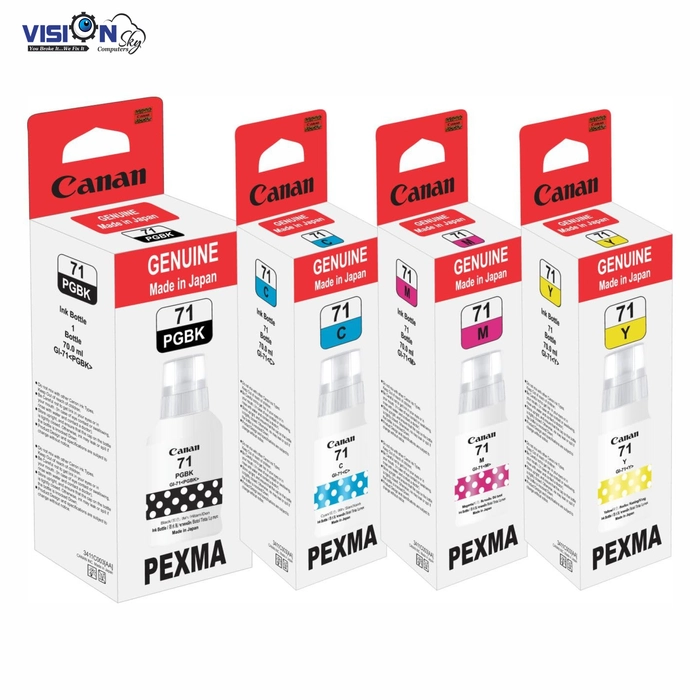 Canon Gi 71 OG Compatible for Canon Pixma Ink Suitable for Canon G1020, G1730, G1737, G2020, G2021 G2060, G2730, G2770, G3020, G3021, G3730, G3770, G4770