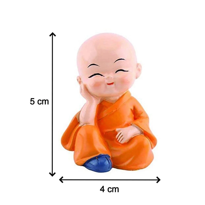 Garden Miniature Monks (Set of 4 Monks)