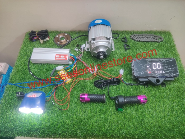 Lion Ev 48 V 800 Watts Pedal Rickshaw Kit - Pedal Kit , Electric