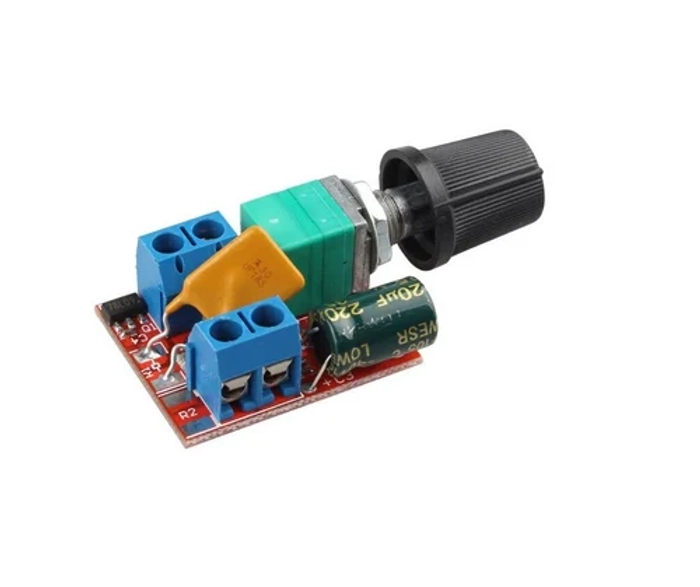 MINI DC 5A MOTOR PWM SPEED CONTROLLER 3-35V SPEED CONTROL SWITCH LED DIMMER