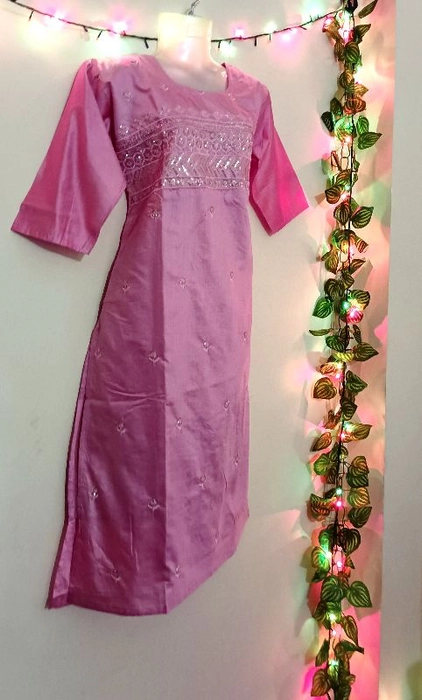 Art Silk Kurti