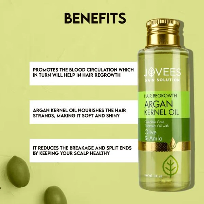 Jovees Hair Regrowth Argan Kernel Oil