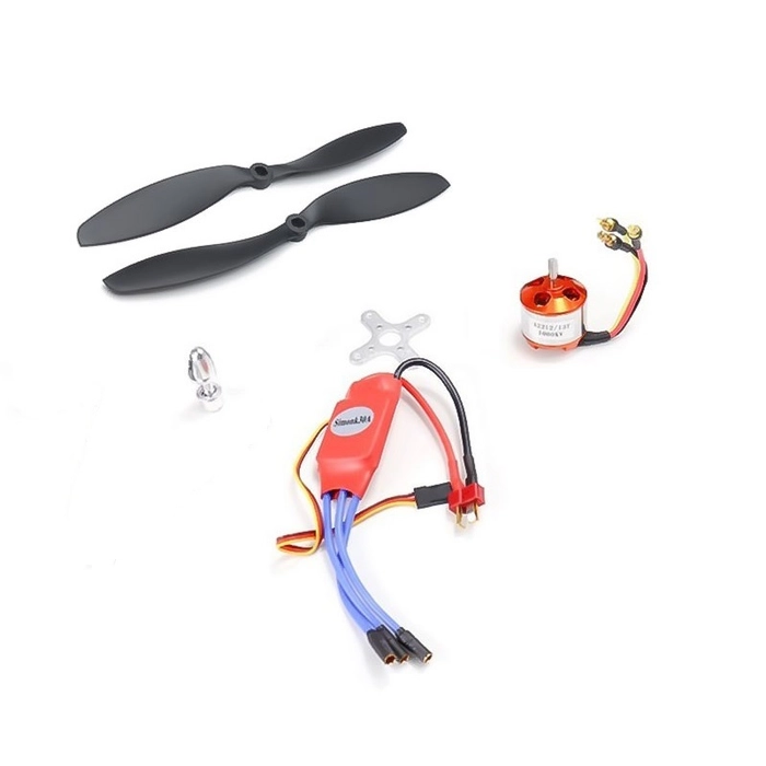 Set of 4 1400KV Brushless Motor for Drone with SimonK 30A ESC and 1045 Propeller Set