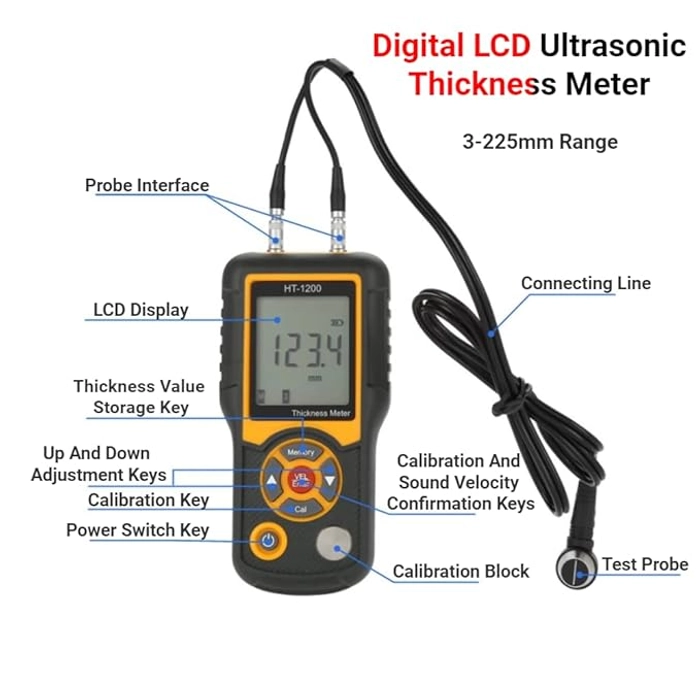 Ultrasonic Thickness Gauge HT-1200