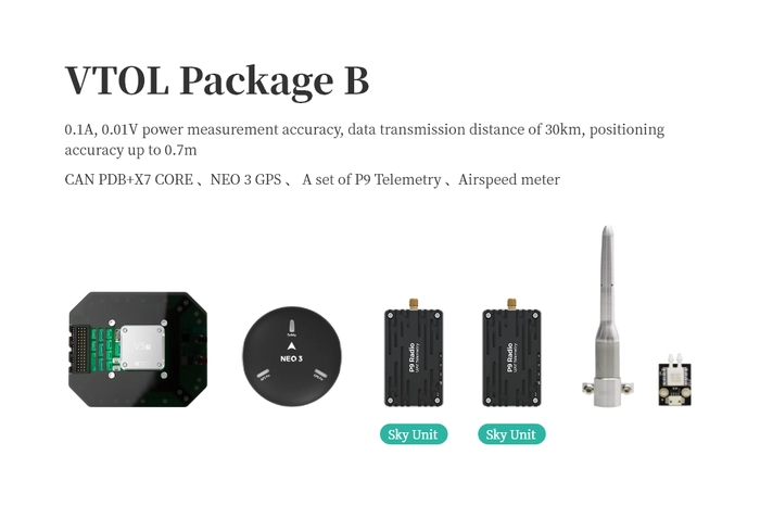 CUAV Package | VTOL Package Set Match CAN PDB V5+ Core Items