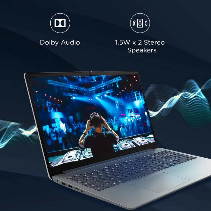 Lenovo IdeaPad 1 15IGL7 – Intel Celeron N4020 | 8GB RAM | 512GB SSD | 15.6" HD Display | Cloud Grey | Windows 11 Home | 82V700L4N
