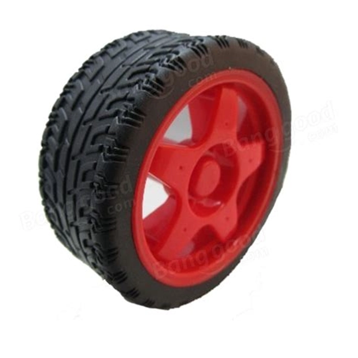 65MM ROBOT SMART CAR WHEEL FOR BO MOTORS