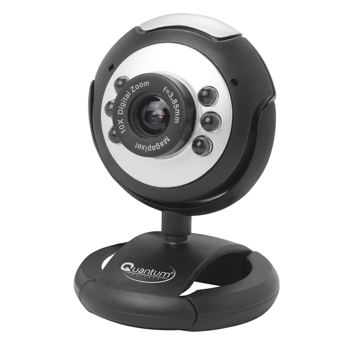 Quantum QHM495LM 6 Light Webcam For Laptop/Desktop