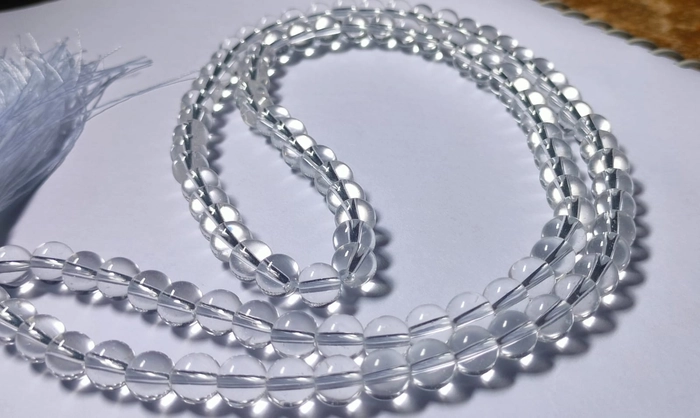 Crystal Rosary (Mala) – Clarity, Energy & Healing