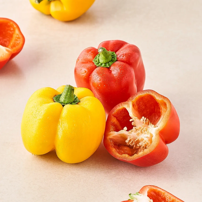 Red Yellow Capsicum - 1 Set