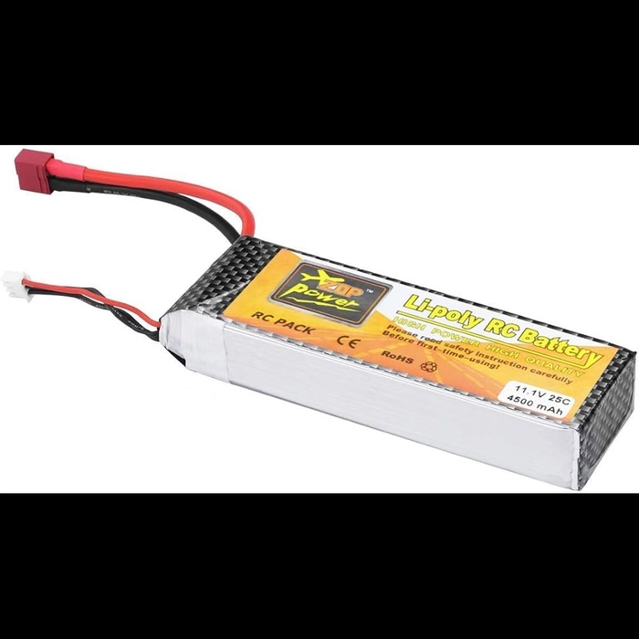 Rc Plane Battery 11.1 V - 4500 Mah 25c