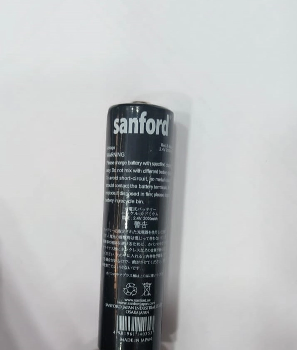 Sanford 2.4v 2000mAh Brite Lite Li-ion Rechargeable 2xsc size-2.4x13 cm Battery