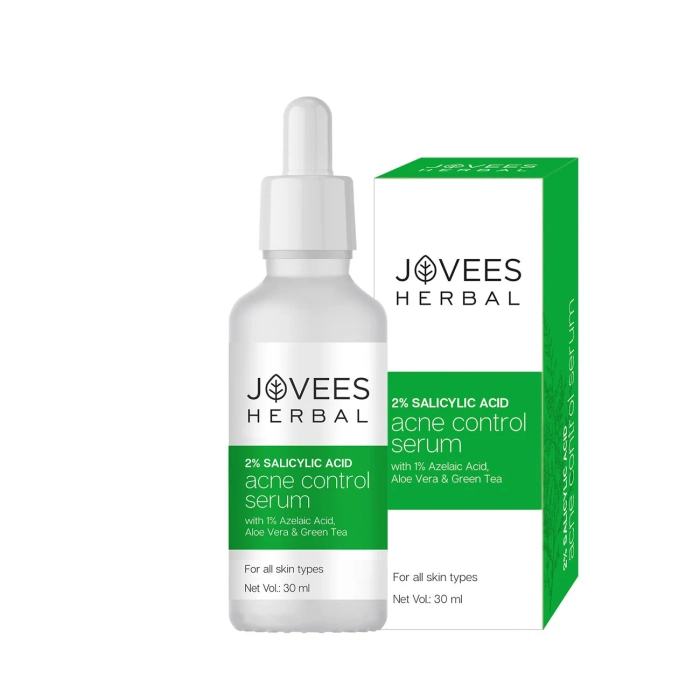 Jovees 2% Salicylic Acid Acne Control Serum | with 1% Azelaic Acid