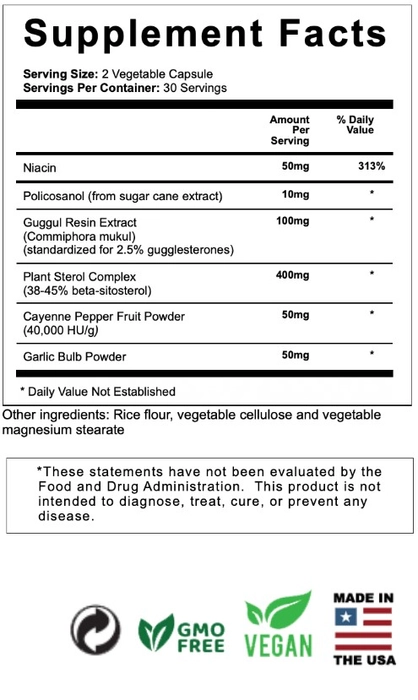 Cholesterol Control Formula Capsules