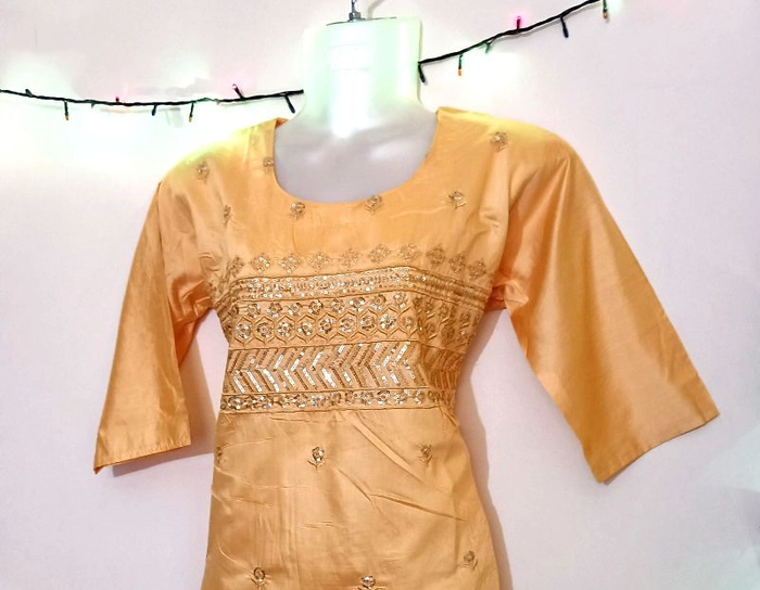 Art Silk Kurti