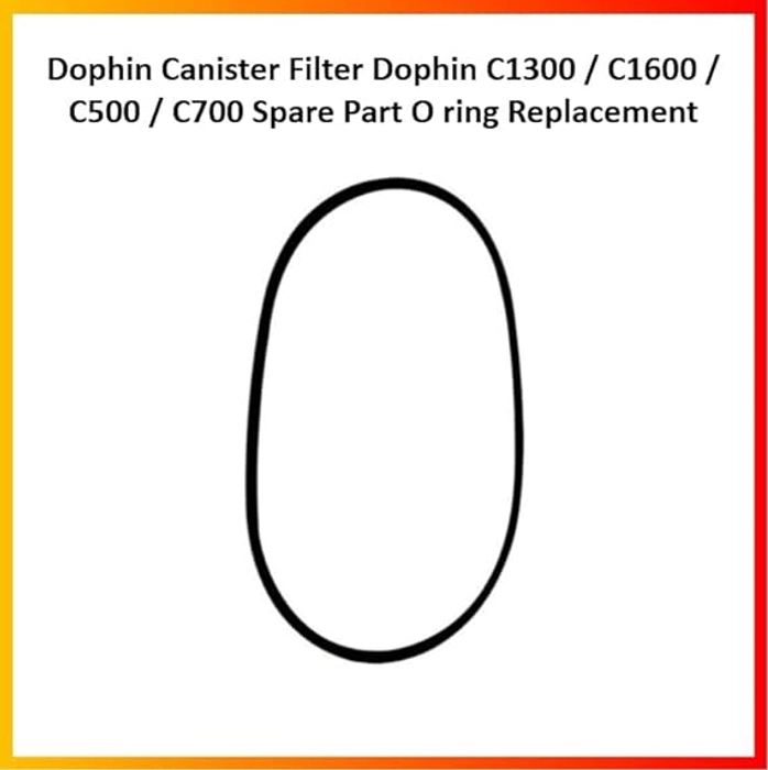 Dophin Aquarium Fish Tank Cannister Filter Spare O Ring for Leakage