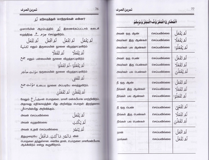 Arabu Mozhik Karka Adippadai Nool-1(Darul Jamil)