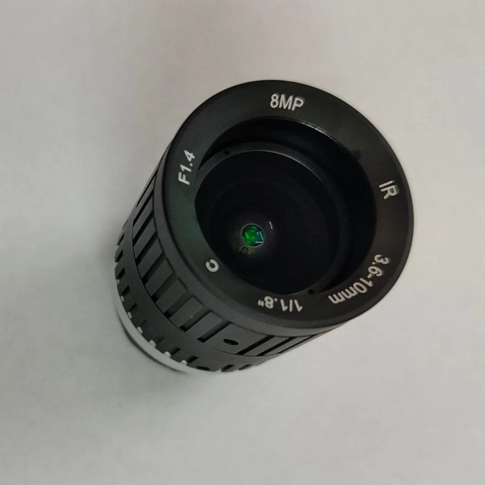 CCTV LENS -3.6-10MM-8mp-1/1.8"