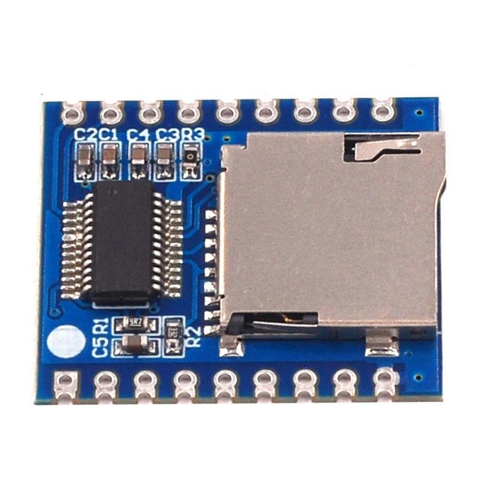 XY-V17B MP3 Player Board Module UART Control SD/TF Card slot