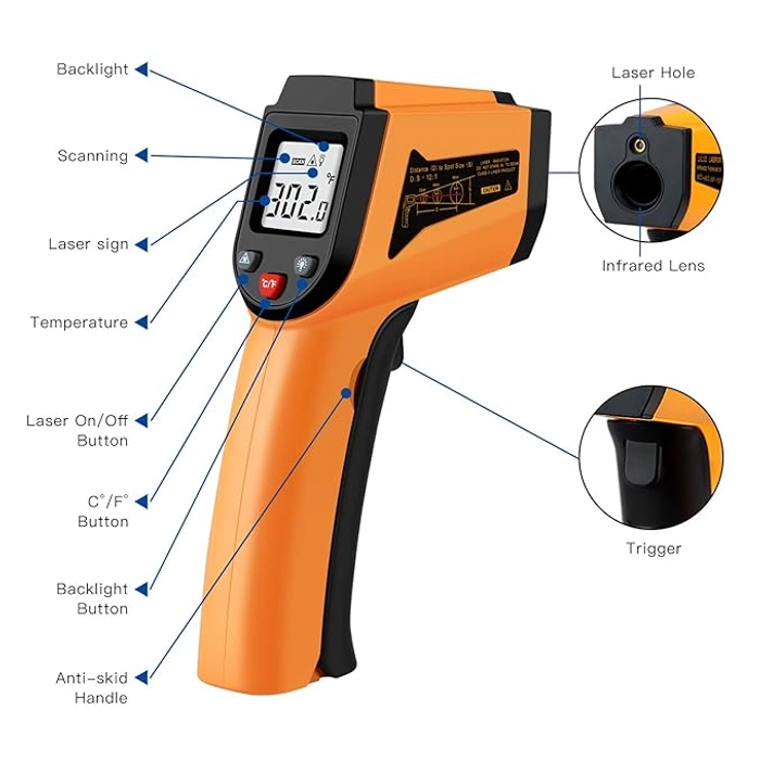 infrared Temperature gun 400 degree