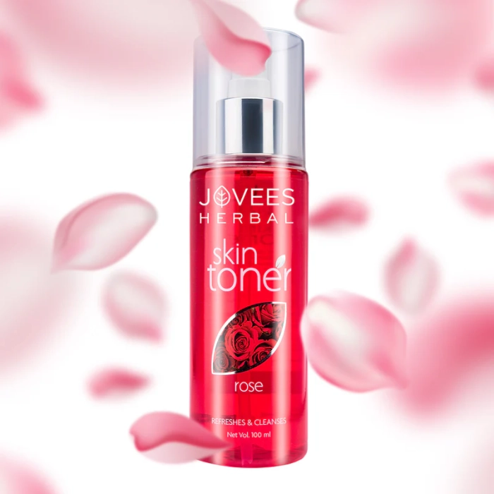 Jovees Rose Skin Toner | Tightens Pores | For Normal to Dry Skin